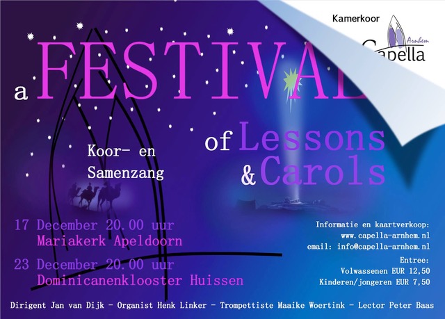 A Festival of Nine Lessons and Carolsâ€™ in Huissen