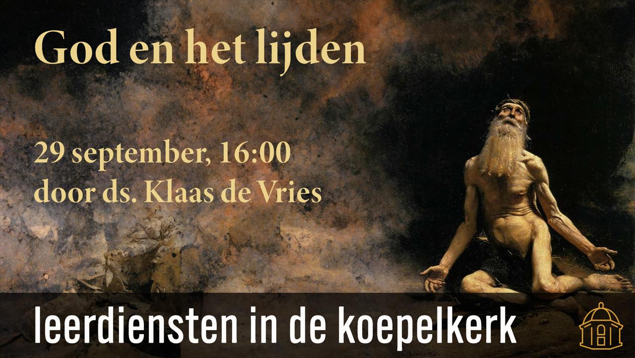 Leerdienst 'God en het lijden'