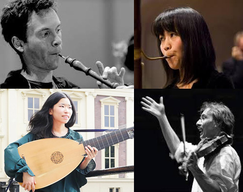 Ensemble La Follia in de unieke samenstelling van hobo, fagot, viool en luit!